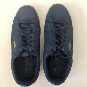 [ON SALE] Puma x Rihanna Navy Sneakers